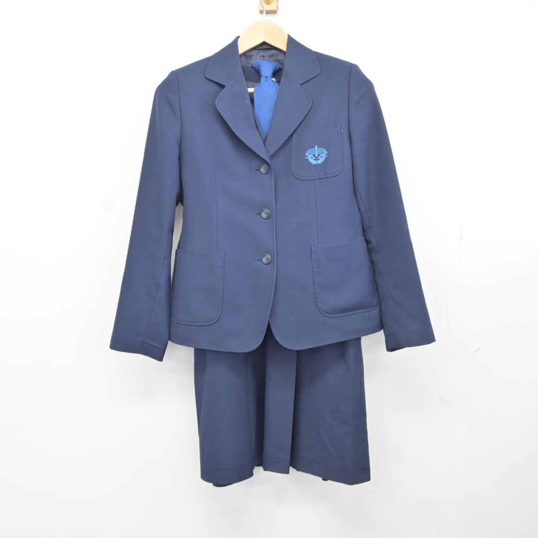 【中古】神奈川県 横浜市立田奈中学校 女子制服 3点（ブレザー・ジャンパースカート）sf037227 | 中古制服通販パレイド