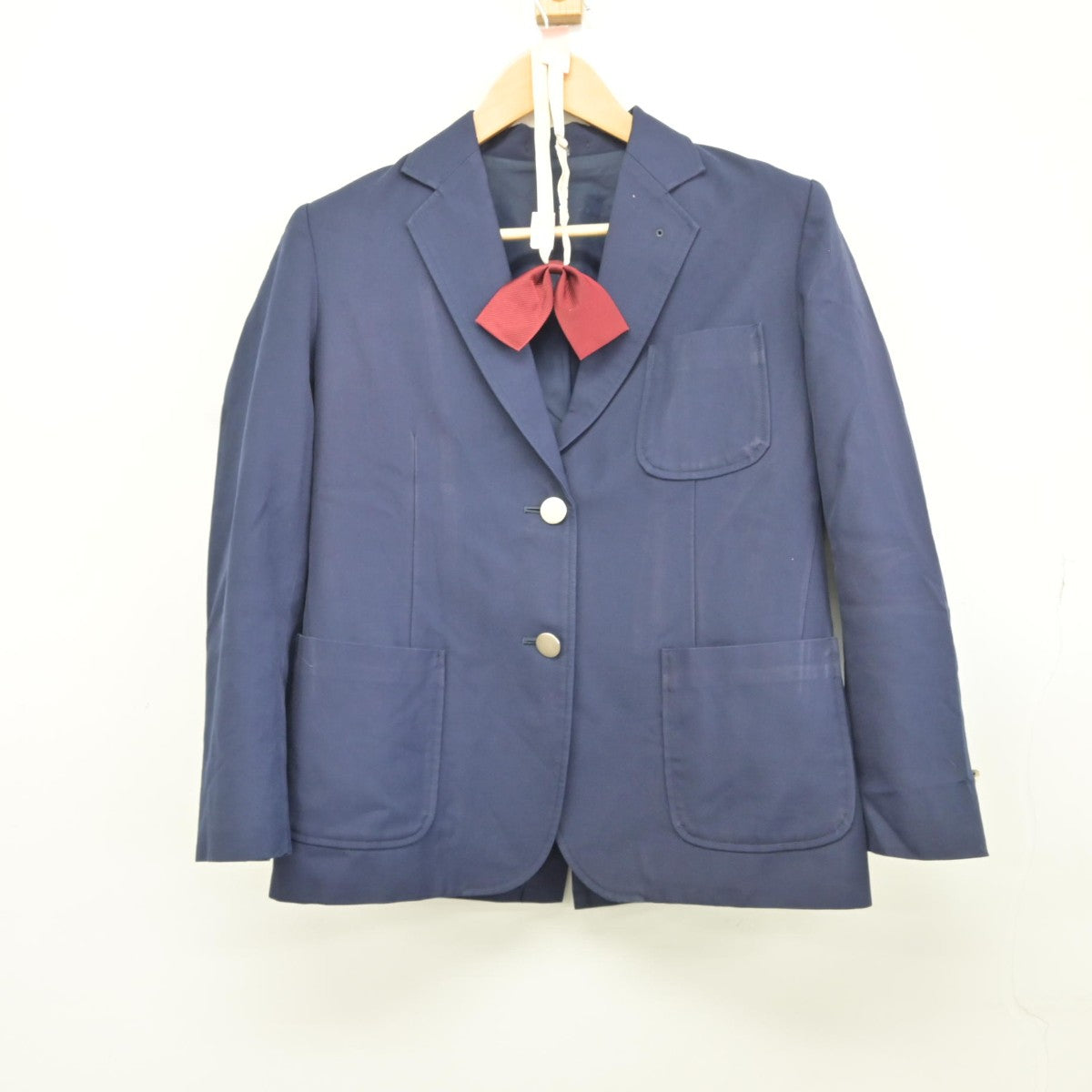 【中古】神奈川県 横浜市立市ケ尾中学校 女子制服 2点（ブレザー）sf037229