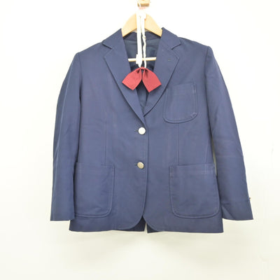 【中古】神奈川県 横浜市立市ケ尾中学校 女子制服 2点（ブレザー）sf037229