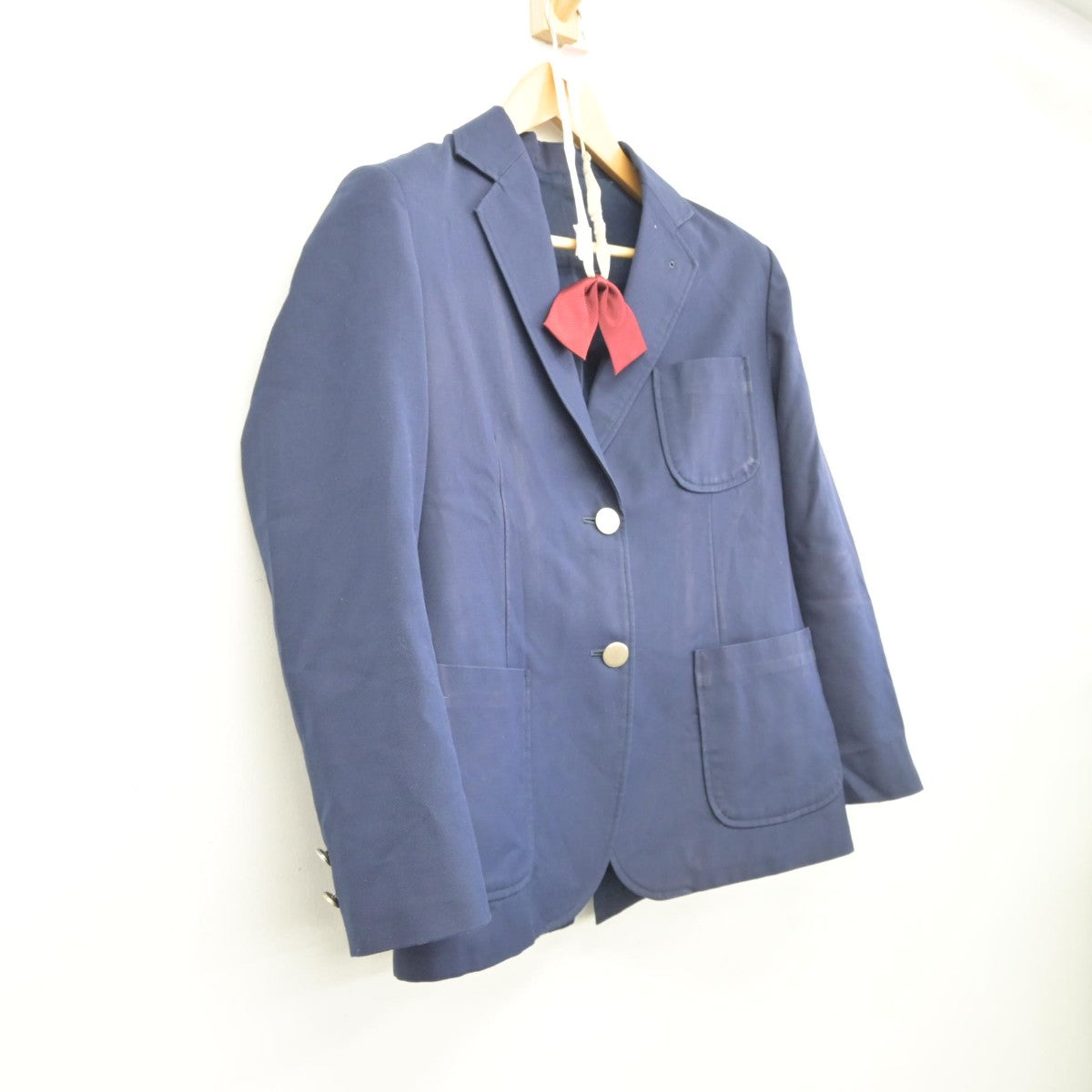 【中古】神奈川県 横浜市立市ケ尾中学校 女子制服 2点（ブレザー）sf037229