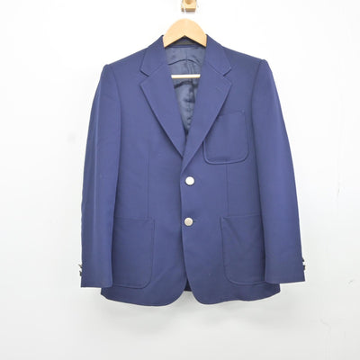 【中古】神奈川県 横浜市立市ケ尾中学校 男子制服 3点（ブレザー・ズボン）sf037231