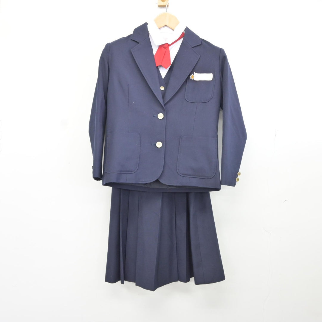 中古】大分県 大分市立東陽中学校 女子制服 5点（ブレザー・ベスト・シャツ・スカート）sf037232 | 中古制服通販パレイド