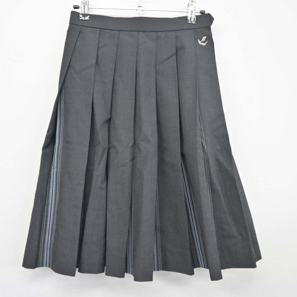 【中古】福岡県 福翔高等学校 女子制服 3点（ニットベスト・スカート）sf037235