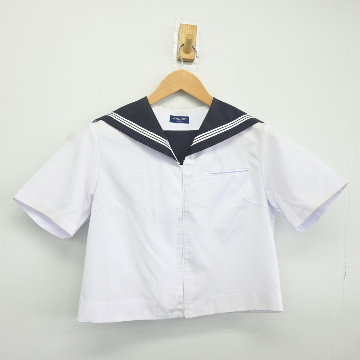 【中古】青森県 下田中学校 女子制服 2点（セーラー服）sf037244