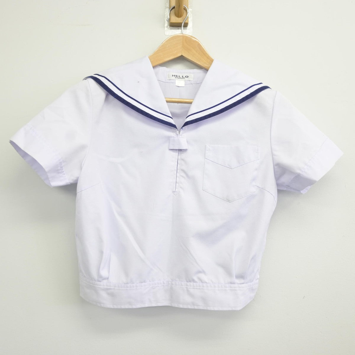 【中古】石川県 遊学館高等学校 女子制服 4点（セーラー服・スカート）sf037246