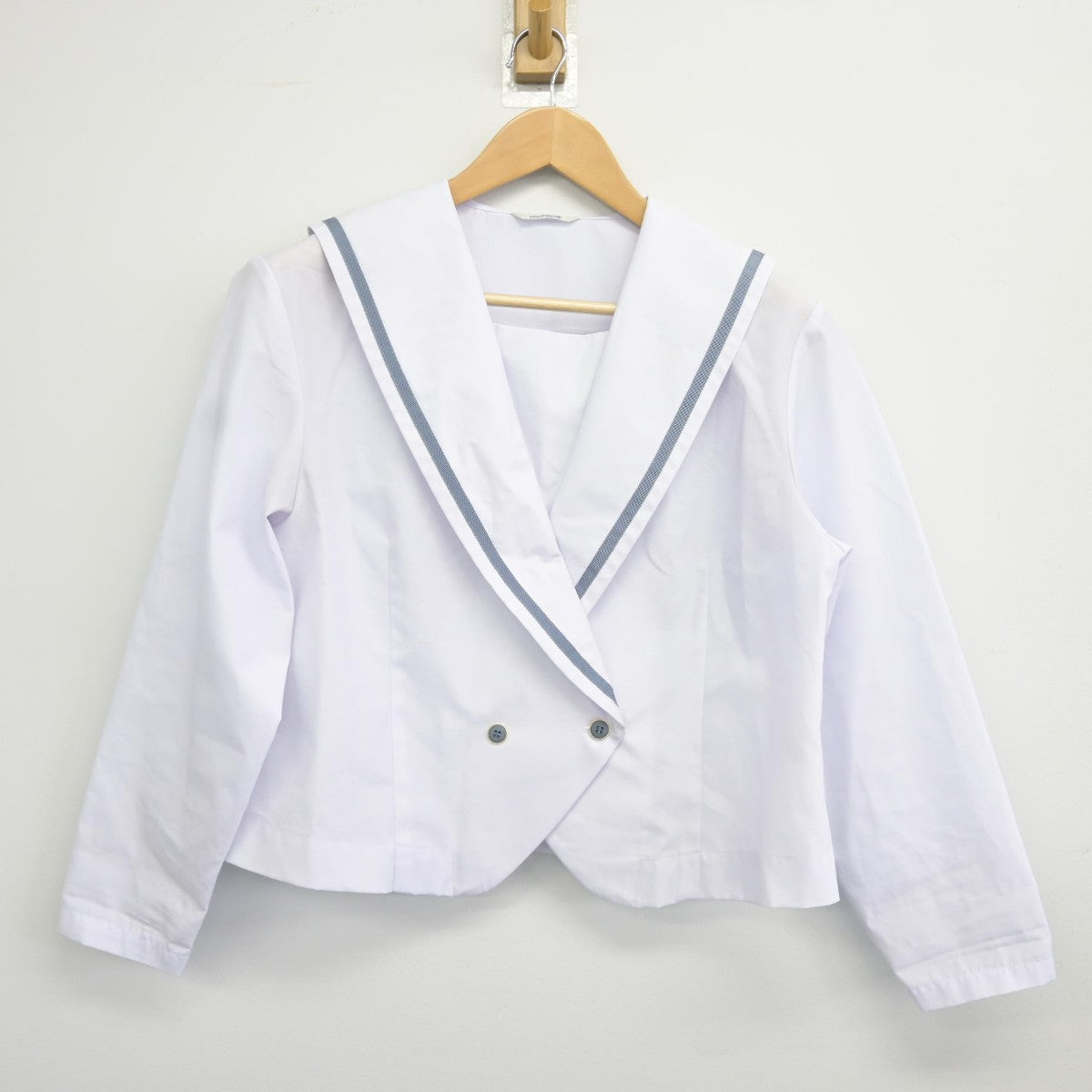 【中古】秋田県 秋田中央高等学校 女子制服 2点（セーラー服）sf037251