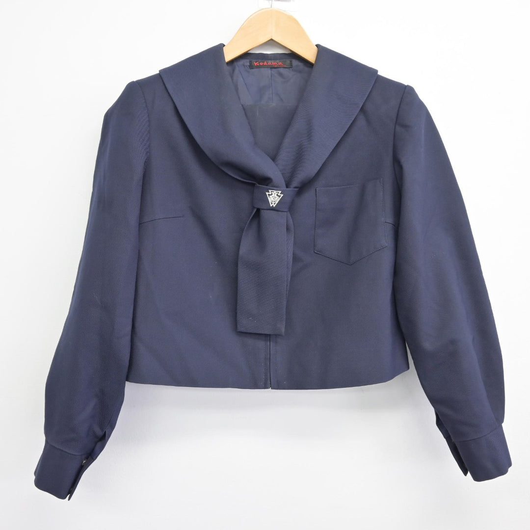 【中古】広島県 福山葦陽高等学校 女子制服 2点（セーラー服・スカート）sf037252 | 中古制服通販パレイド