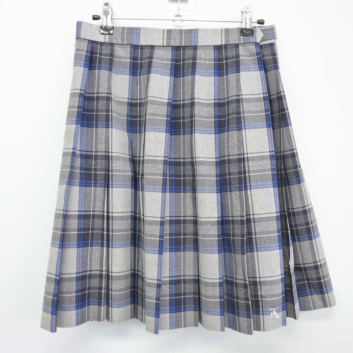 中古】茨城県 神栖高等学校 女子制服 3点（シャツ・スカート）sf037263