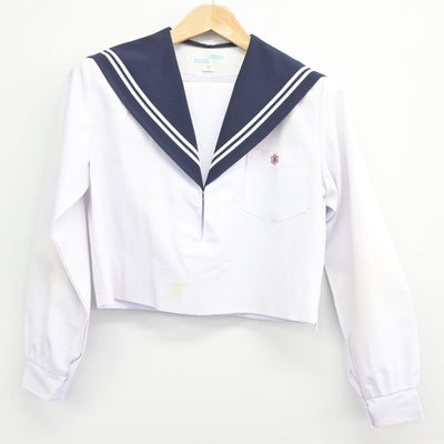 【中古】愛知県 中村高等学校 女子制服 2点（セーラー服）sf037277