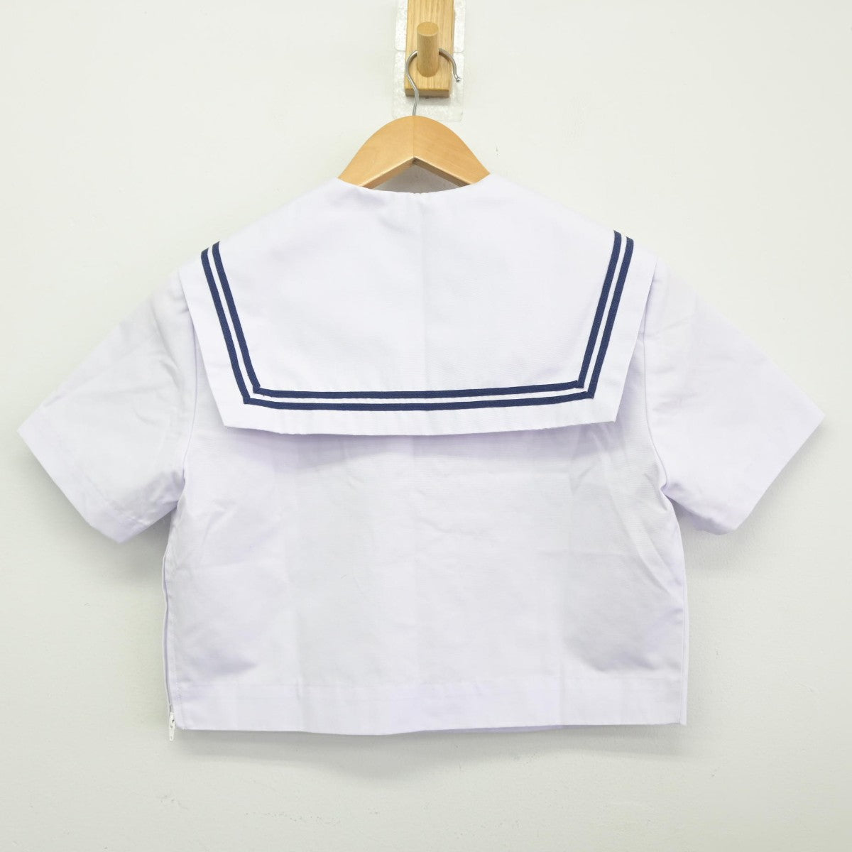 【中古】愛知県 吉良中学校 女子制服 2点（セーラー服・スカート）sf037278