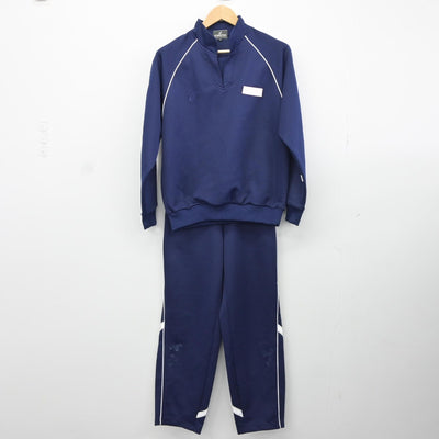 【中古】埼玉県 和光市立第二中学校 女子制服 2点（ジャージ 上・ジャージ 下）sf037295