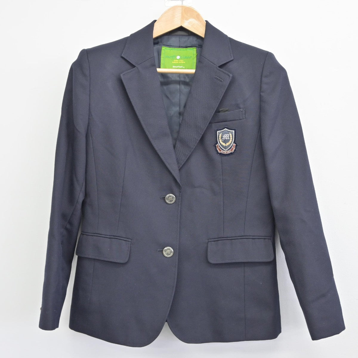 【中古】大阪府 弥刀中学校 女子制服 3点（ブレザー・シャツ・スカート）sf037304