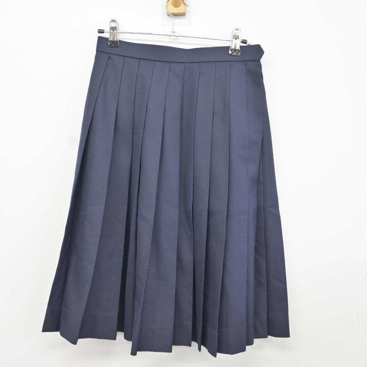 【中古】長野県 上田市立第二中学校 女子制服 4点（ブレザー・シャツ・スカート）sf037327