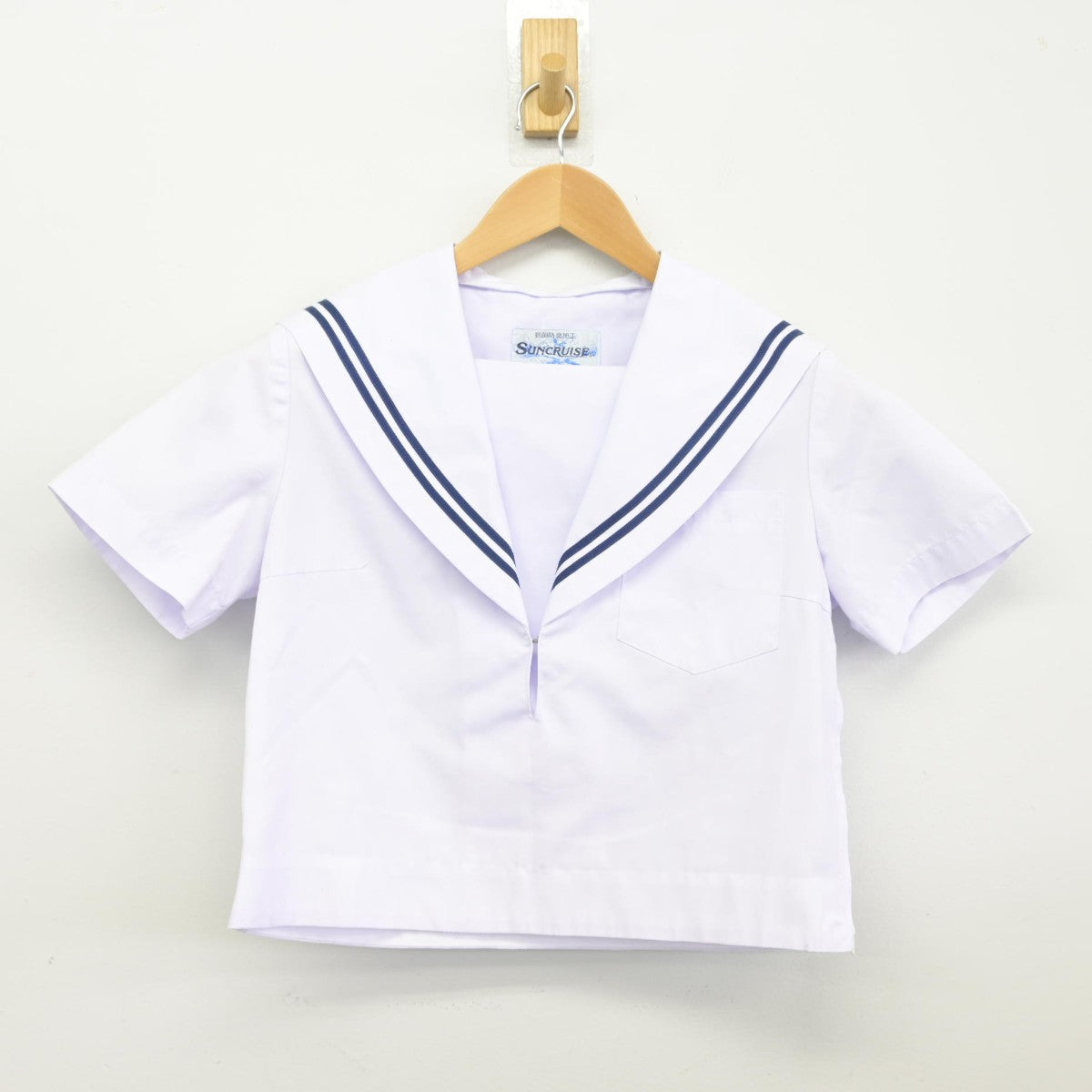 【中古】愛知県 吉田方中学校 女子制服 2点（セーラー服・セーラー服）sf037349