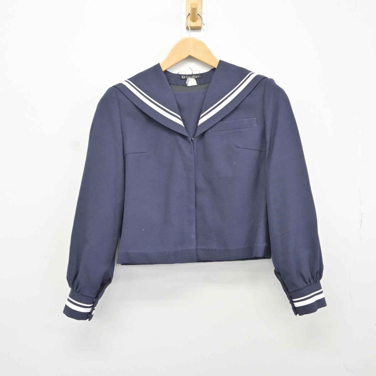 【中古】静岡県 掛川西中学校 女子制服 1点（セーラー服）sf037364