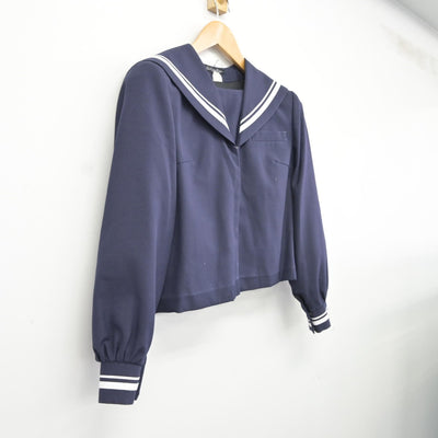 【中古】静岡県 掛川西中学校 女子制服 1点（セーラー服）sf037364