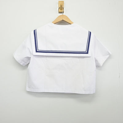 【中古】静岡県 掛川西中学校 女子制服 2点（セーラー服・セーラー服）sf037368