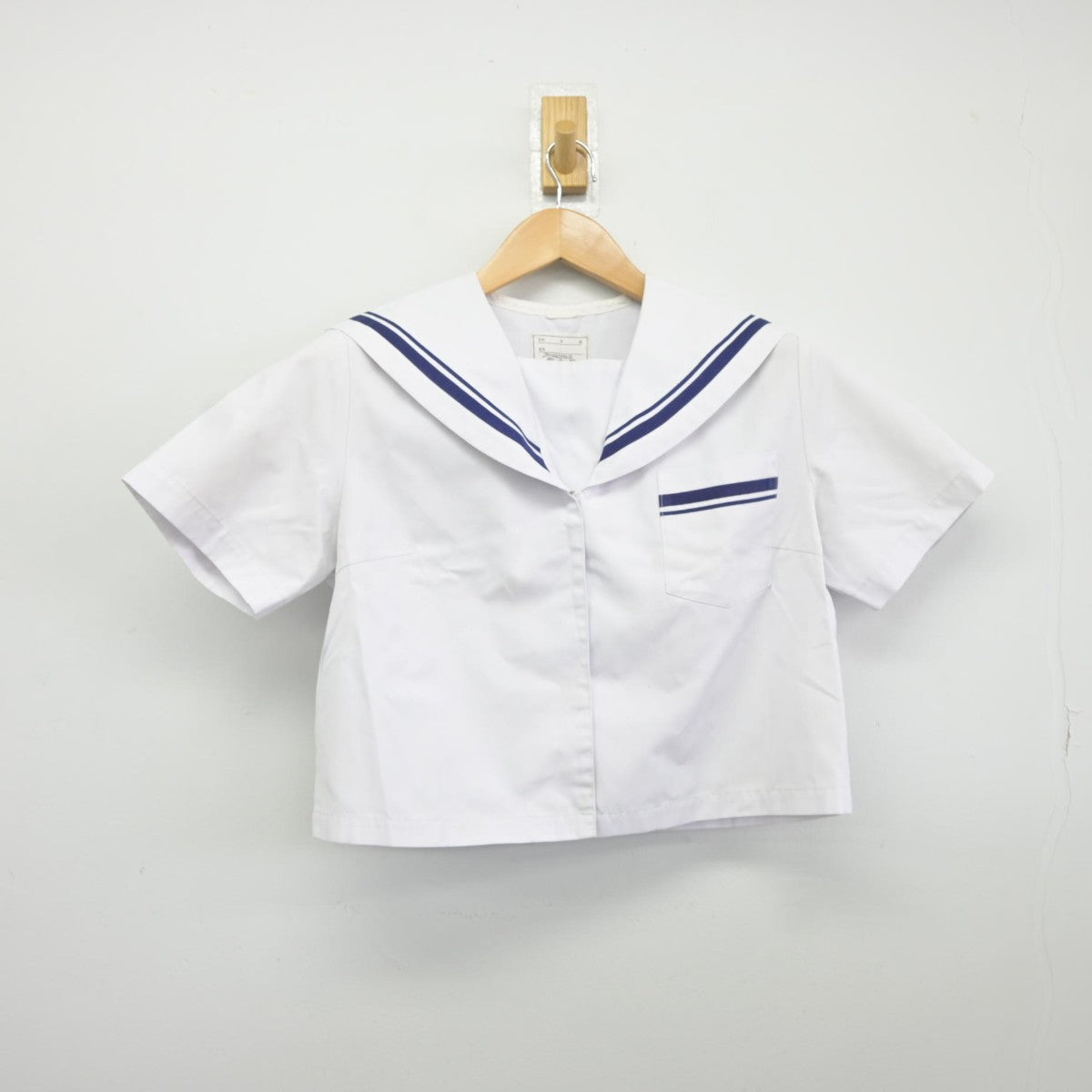 【中古】静岡県 掛川西中学校 女子制服 2点（セーラー服・セーラー服）sf037370