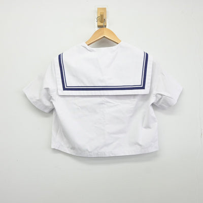 【中古】静岡県 掛川西中学校 女子制服 2点（セーラー服・セーラー服）sf037370