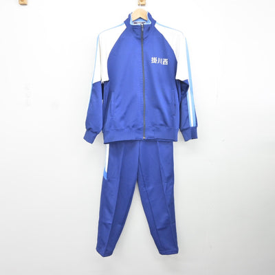 【中古】静岡県 掛川西中学校 女子制服 3点（ジャージ 上・体操服 上・ジャージ 下）sf037372