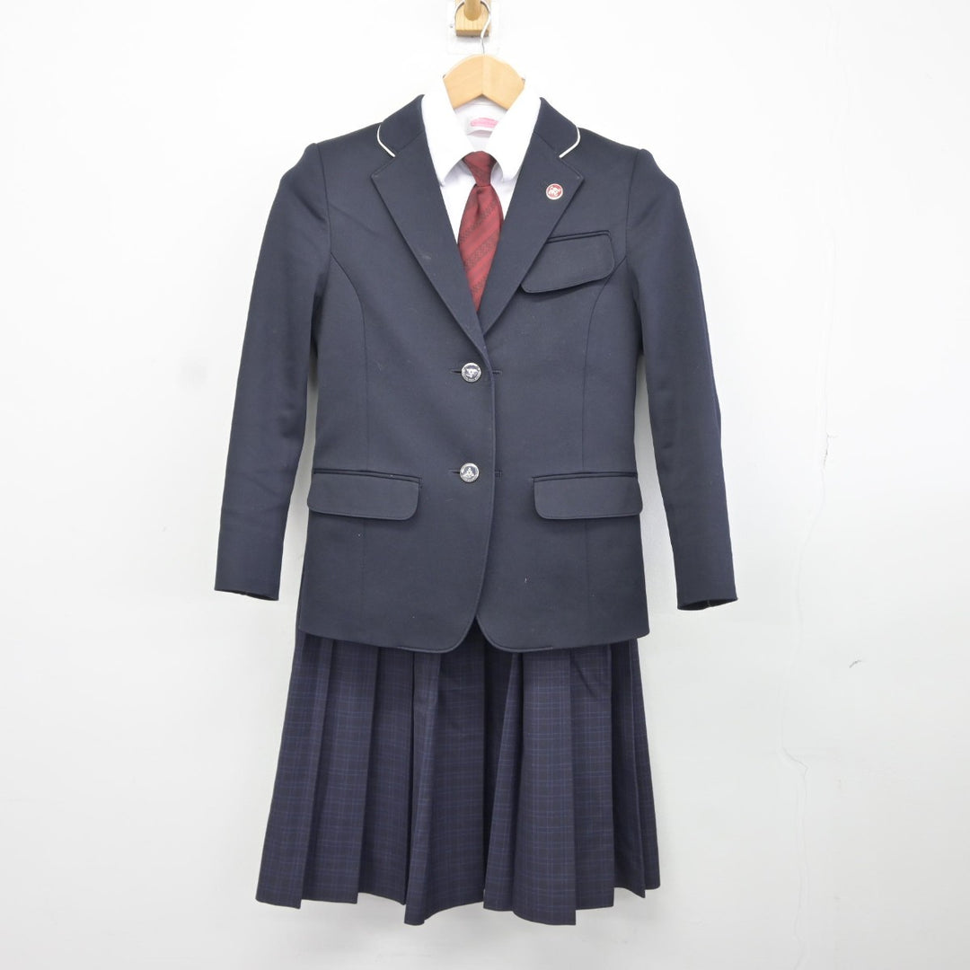 中古】福岡県 平尾中学校 女子制服 5点（ブレザー・シャツ・スカート）sf037398 | 中古制服通販パレイド