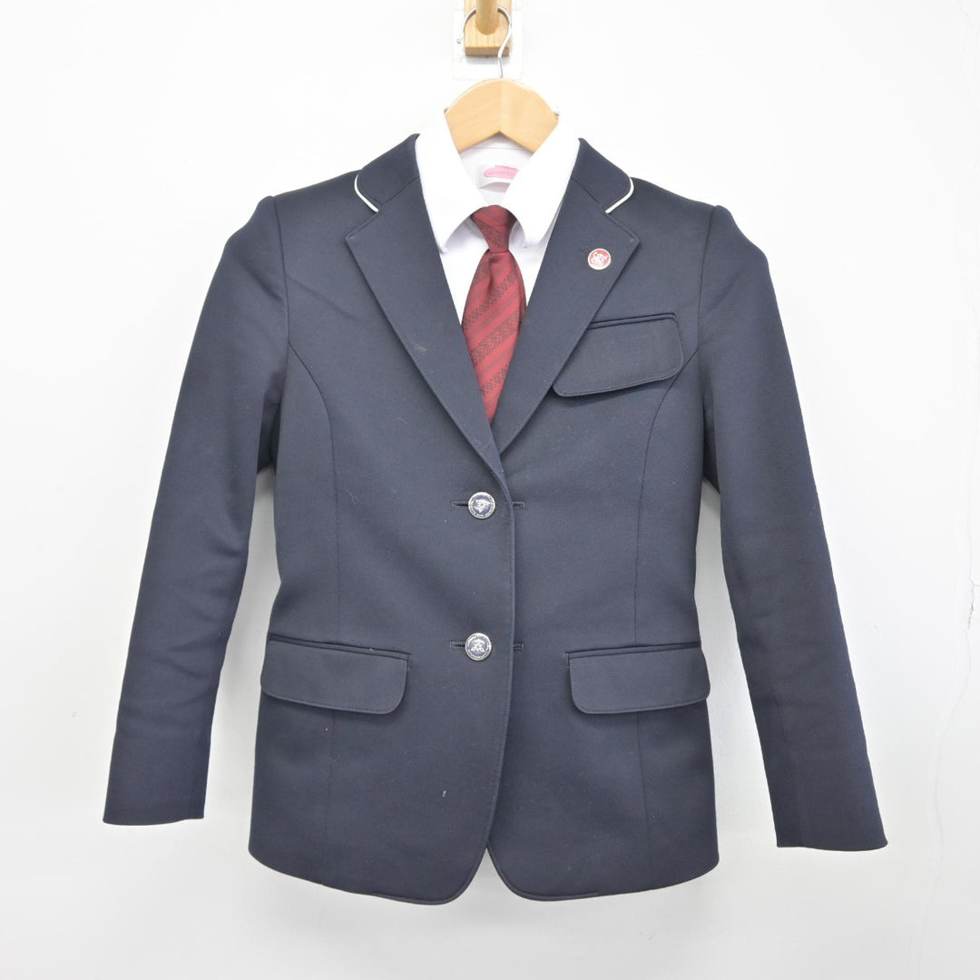 【中古】福岡県 平尾中学校 女子制服 5点（ブレザー・シャツ・スカート）sf037398 | 中古制服通販パレイド