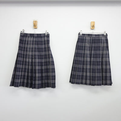 【中古】神奈川県 城山中学校 女子制服 3点（ブレザー・スカート・スカート）sf037403