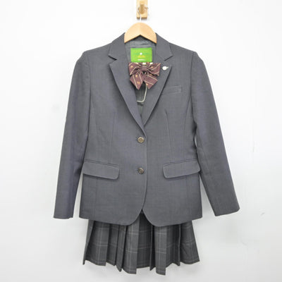 【中古】神奈川県 厚木東高等学校 女子制服 5点（ブレザー・スカート・スカート）sf037407