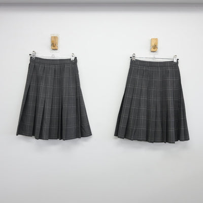 【中古】神奈川県 厚木東高等学校 女子制服 5点（ブレザー・スカート・スカート）sf037407