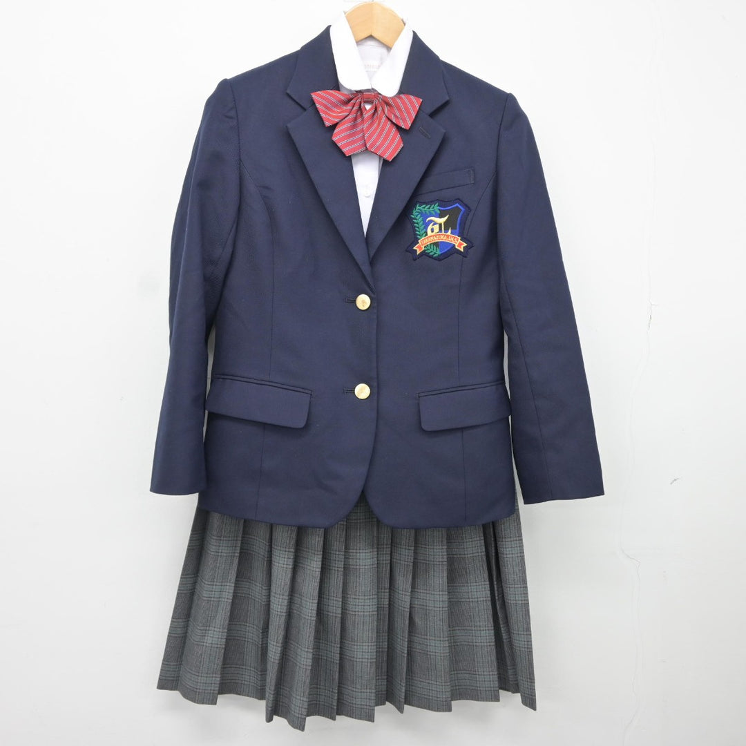 【中古】兵庫県 宝塚中学校 女子制服 4点（ブレザー・シャツ・スカート）sf037431 | 中古制服通販パレイド