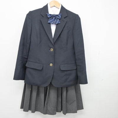 【中古】東京都 片倉高等学校 女子制服 4点（ブレザー・シャツ・スカート）sf037448