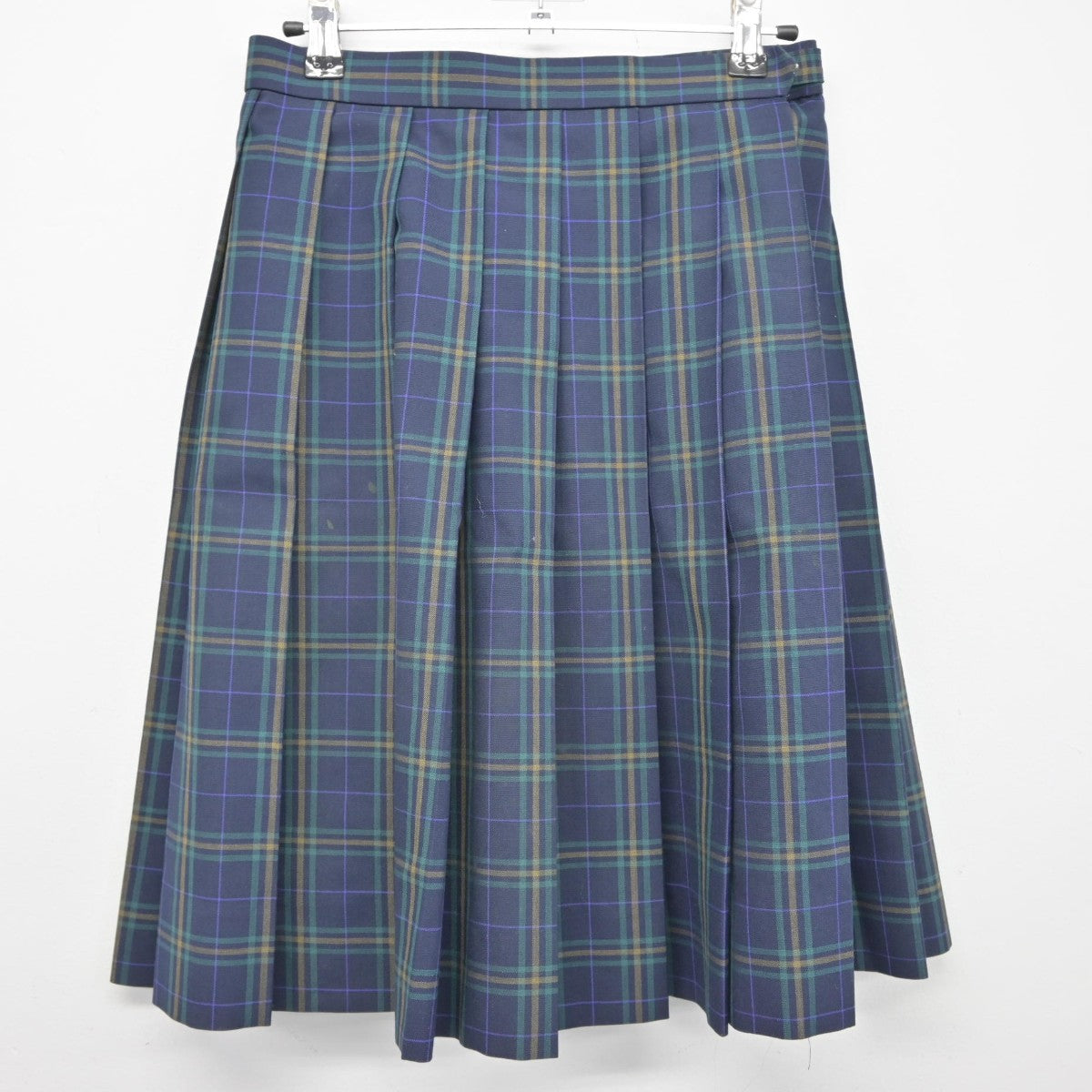 【中古】 立川第二中学校 女子制服 3点（ニットベスト・シャツ・スカート）sf037451