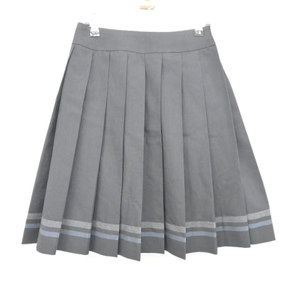 【中古】福岡県 福岡大学附属若葉高等学校 女子制服 2点（セーラー服・スカート）sf037455