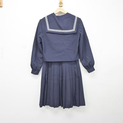 【中古】愛知県 南陽中学校 女子制服 3点（セーラー服・スカート）sf037488