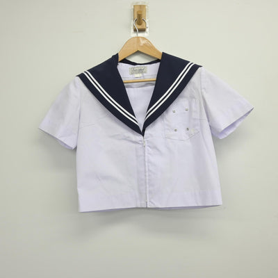 【中古】愛知県 南陽中学校 女子制服 2点（セーラー服・スカート）sf037489