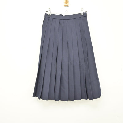 【中古】兵庫県 鷹匠中学校 女子制服 5点（ブレザー・シャツ・ニットベスト・スカート）sf037492