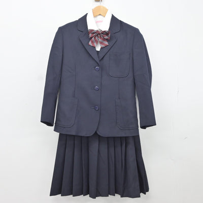 【中古】東京都 井草中学校 女子制服 5点（ブレザー・ベスト・シャツ・スカート）sf037504