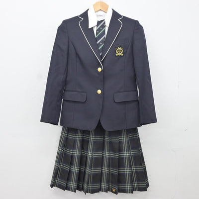 【中古】大阪府 阪南高等学校 女子制服 4点（ブレザー・シャツ・スカート）sf037508