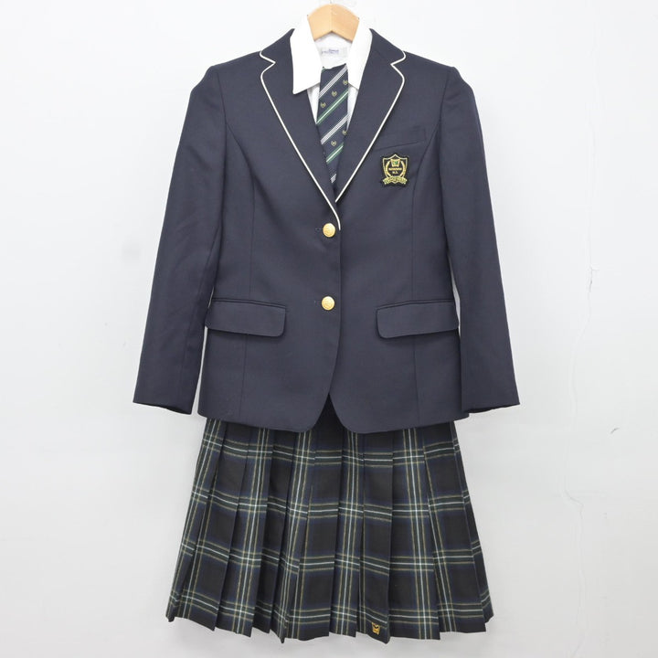 【中古】大阪府 阪南高等学校 女子制服 4点（ブレザー・シャツ・スカート）sf037508 | 中古制服通販パレイド