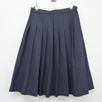 【中古】福岡県 福岡市立中学校標準服 女子制服 4点（ブレザー・シャツ・スカート）sf037516