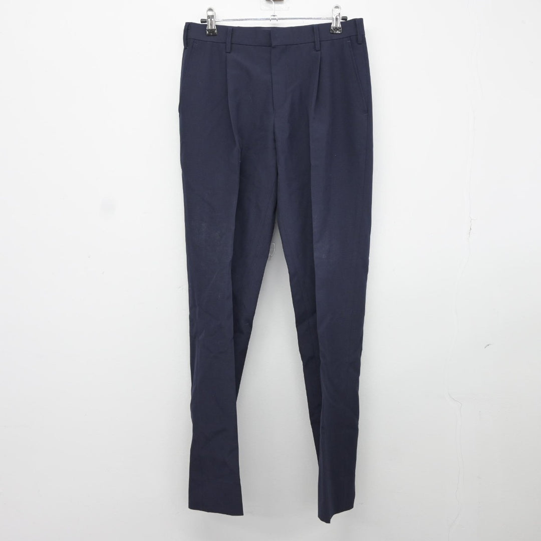 中古】東京都 関東国際高等学校 男子制服 2点(シャツ・ズボン 中古】東京都 関東国際高等学校 男子制服 2点(シャツ・ズボン