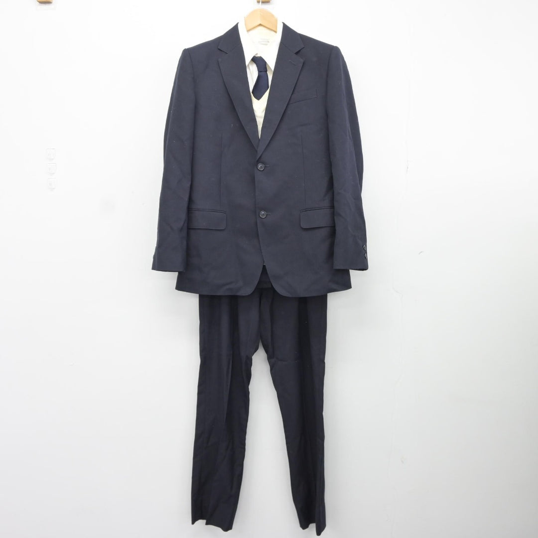 【中古】東京都 関東国際高等学校 男子制服 6点（ブレザー・ニット・シャツ・ズボン）sf037537 | 中古制服通販パレイド