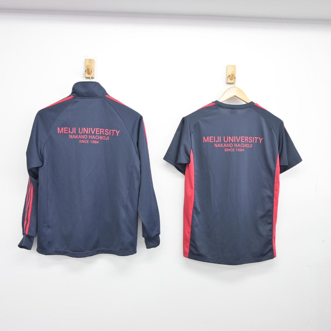 明治大学ユニフォーム 実使用 ミズノ製～明大中野(東京)中学～ユニフォーム/ジャージ 明治