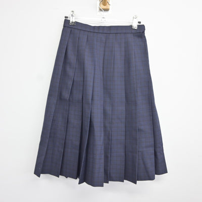 【中古】福岡県 福岡市内中学新標準服 女子制服 4点（ブレザー・シャツ・スカート）sf037556