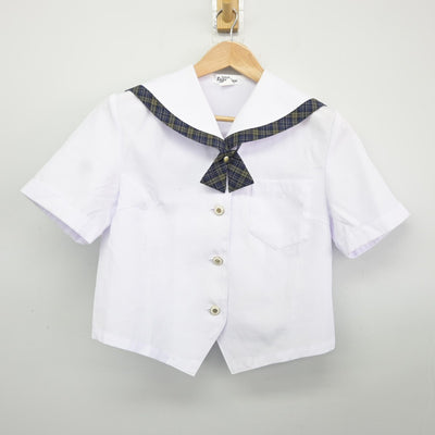 【中古】島根県 浜田東中学校 女子制服 3点（セーラー服・スカート）sf037572