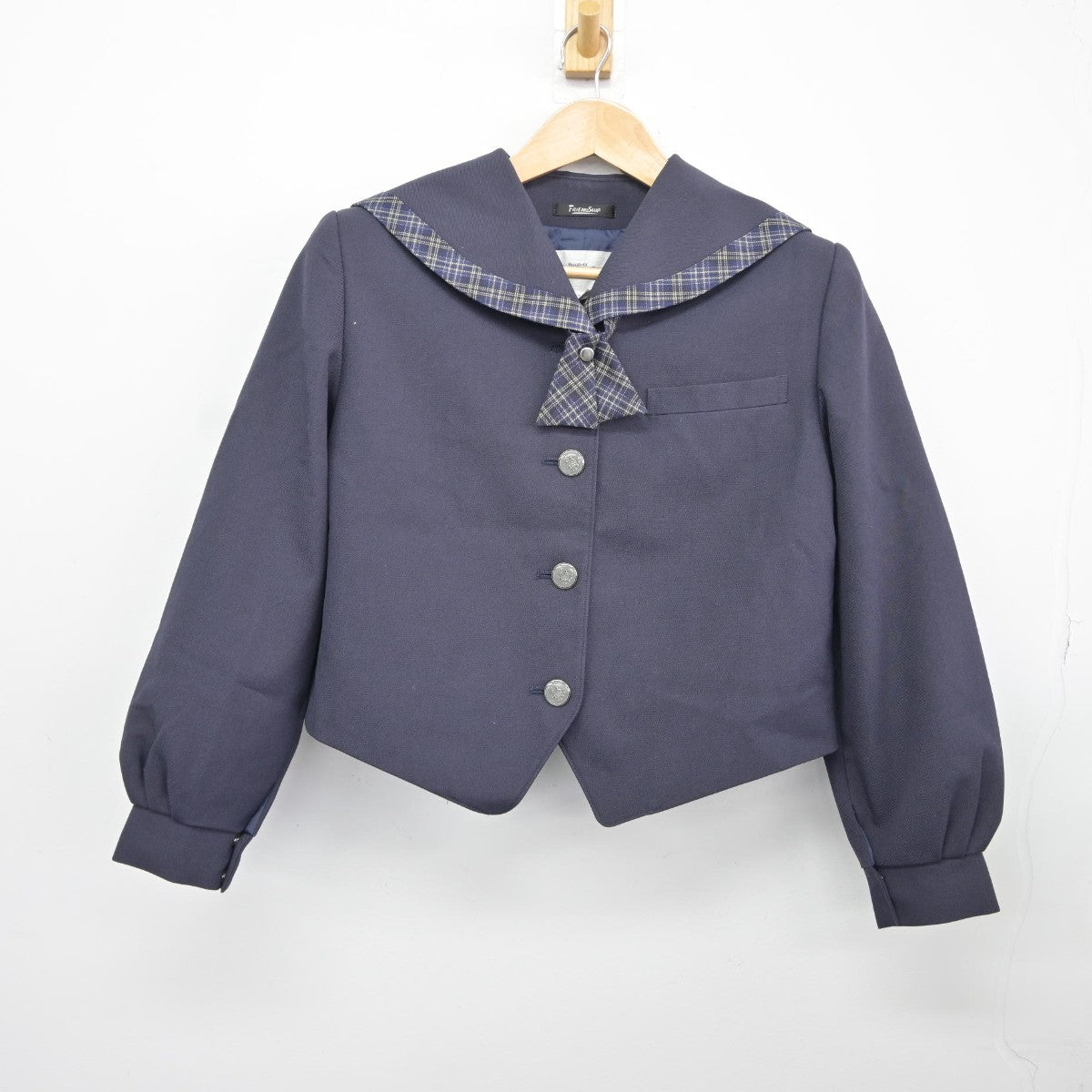 【中古】島根県 浜田東中学校 女子制服 4点（セーラー服・スカート）sf037573