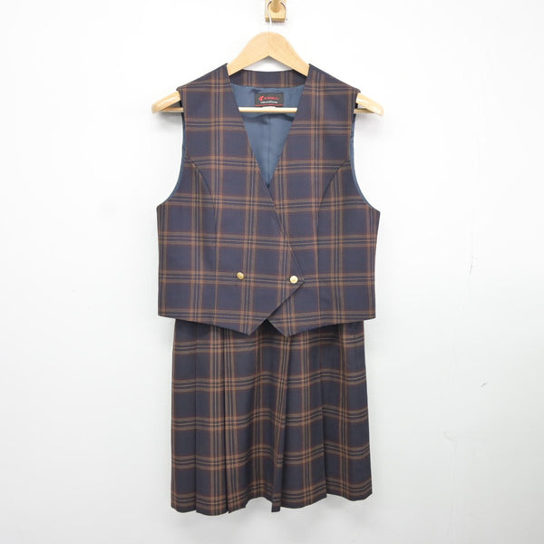 【中古】宮城県 仙台市立岩切中学校 女子制服 2点（ベスト・スカート）sf037583 | 中古制服通販パレイド