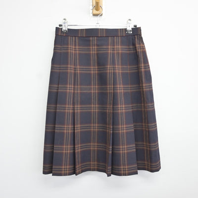 【中古】宮城県 仙台市立岩切中学校 女子制服 2点（ベスト・スカート）sf037583