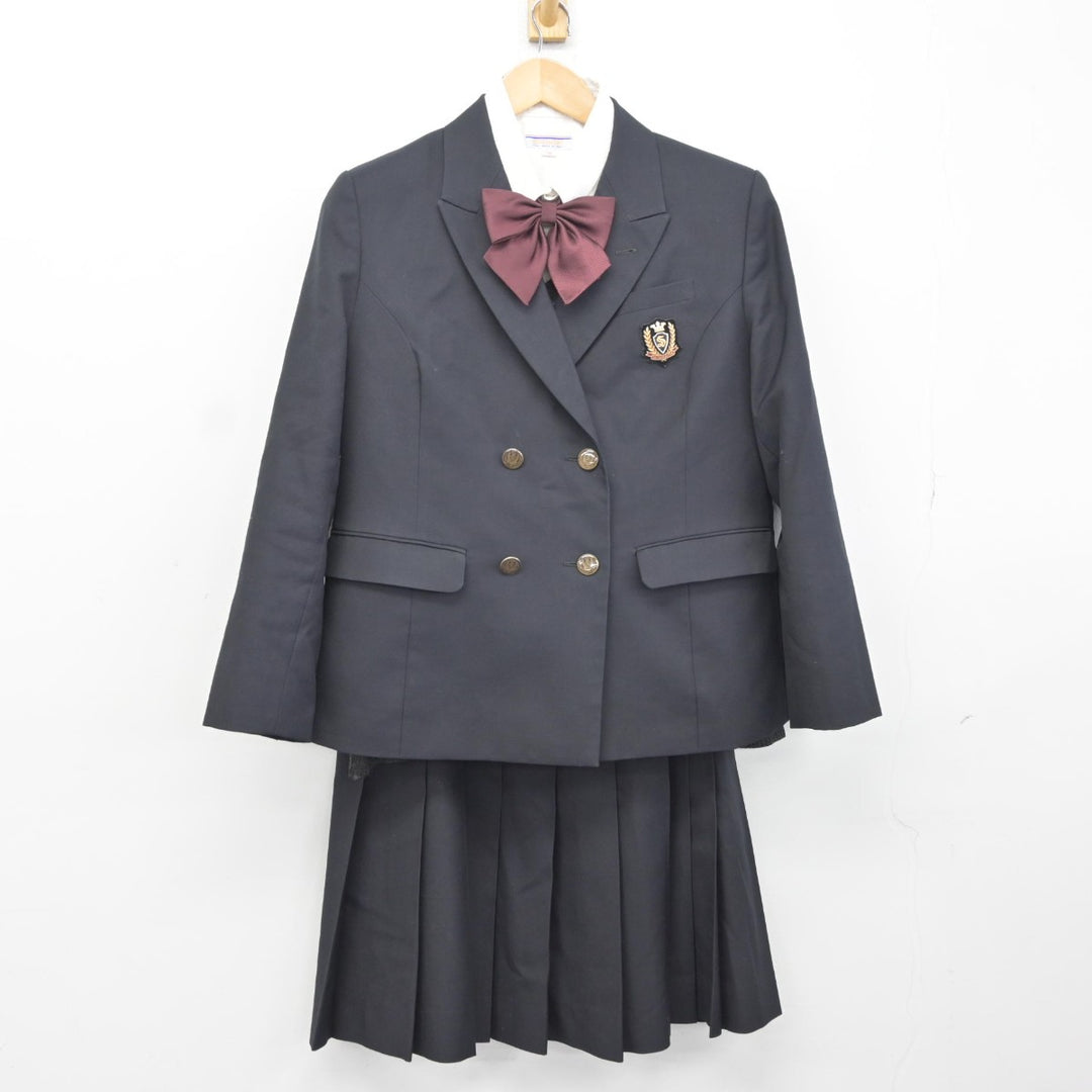 【中古】埼玉県 埼玉栄高等学校 女子制服 6点（ブレザー・ニット・シャツ・スカート）sf037593 | 中古制服通販パレイド