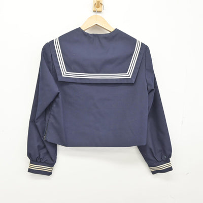 【中古】兵庫県 小田南中学校 女子制服 1点（セーラー服）sf037605